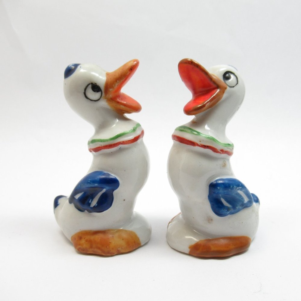Vintage Ducks Salt & Pepper shakers